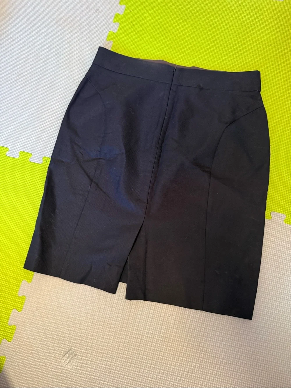 J. Crew navy pencil skirt